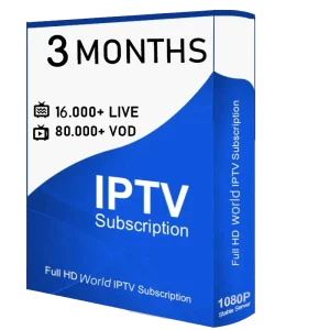 3 Months Iptv subscription