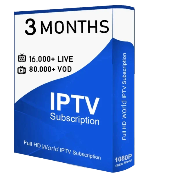 3 Months Iptv subscription