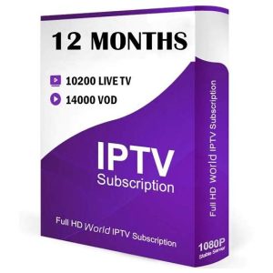 IP TV - 12 Months Subscription Account