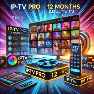 IP*TV Pro 12 Months Subscription with Adult TV