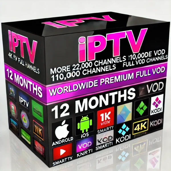 IPTV Subscription 12 Months