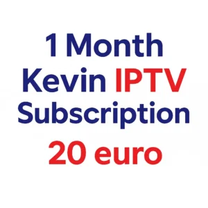 1 Month IPTV Subscription