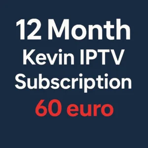 12 Month IPTV Subscription