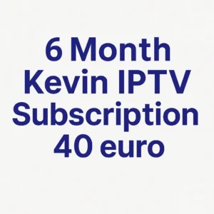 6 Month IPTV Subscription