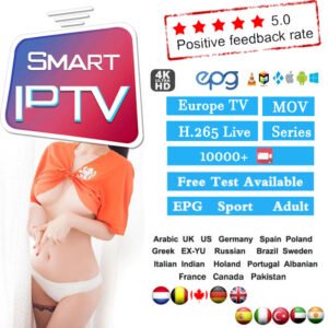 IPTV 12 Months Subscription – 4K + VOD + Full Access