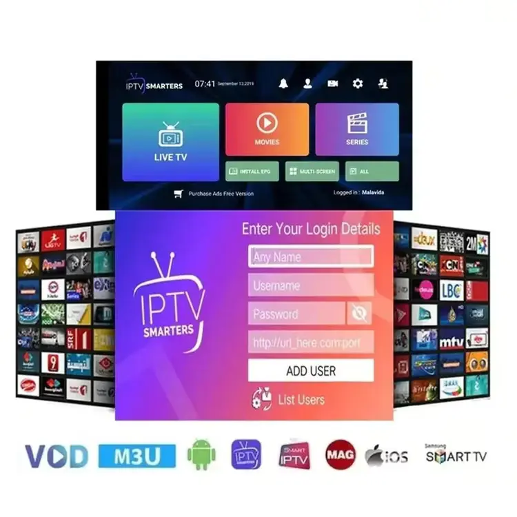 Biggest IPTV Service by Kevin IPTV - All Channels, Sports, Movies, VOD