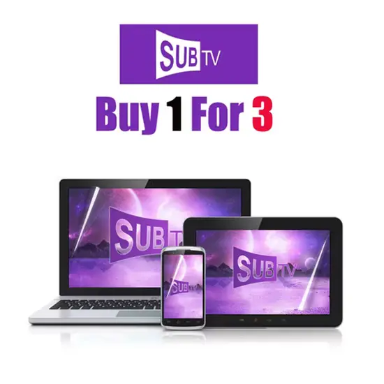 12 Months IPTV Subscription – Up to 3 Devices
