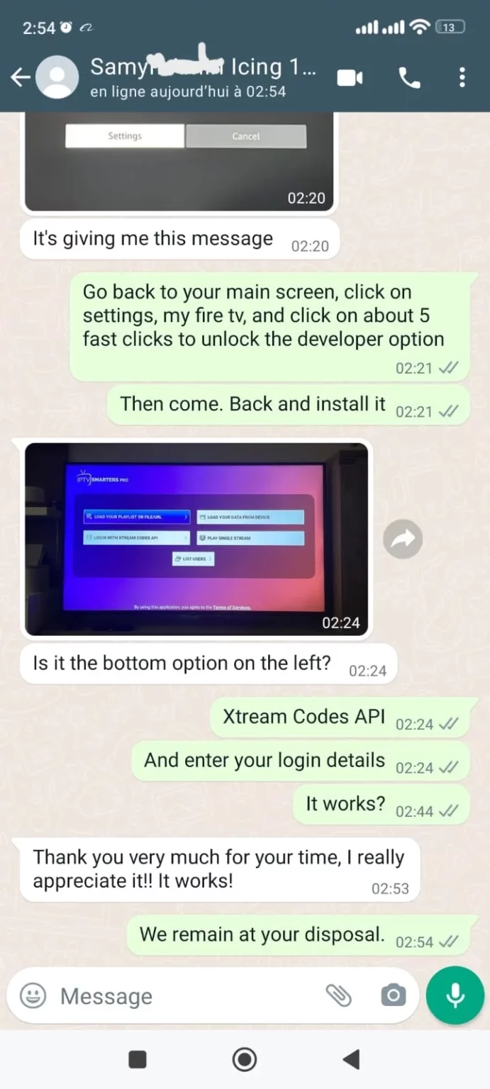 WhatsApp IPTV Review 1