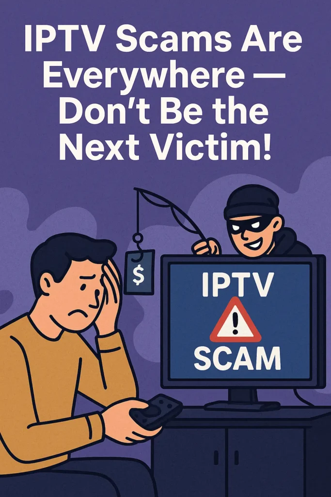 IPTV Scams Are Everywhere Don’t Be the Next Victim